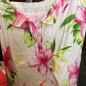 Hollister top with adjustable straps size large